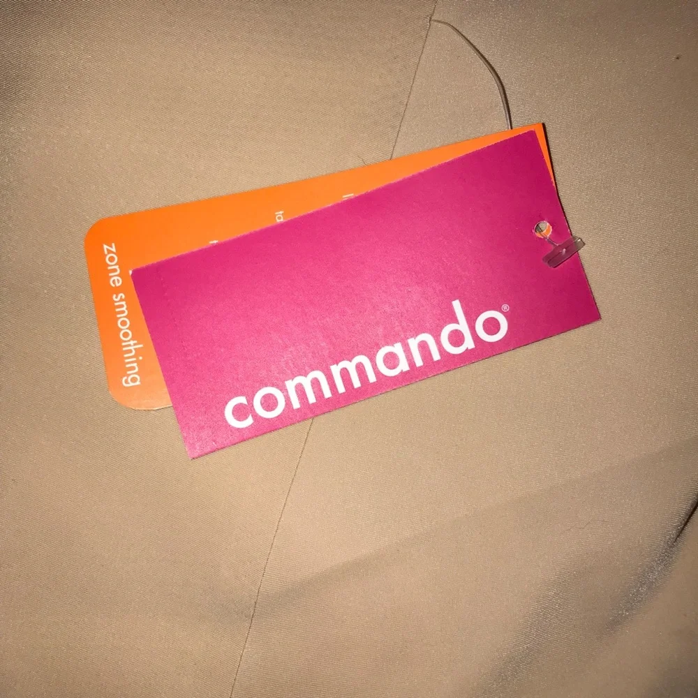 Commando Women's Beige Solid Control High Waist Shorts Shapewear Size S New - Picture 4 of 12